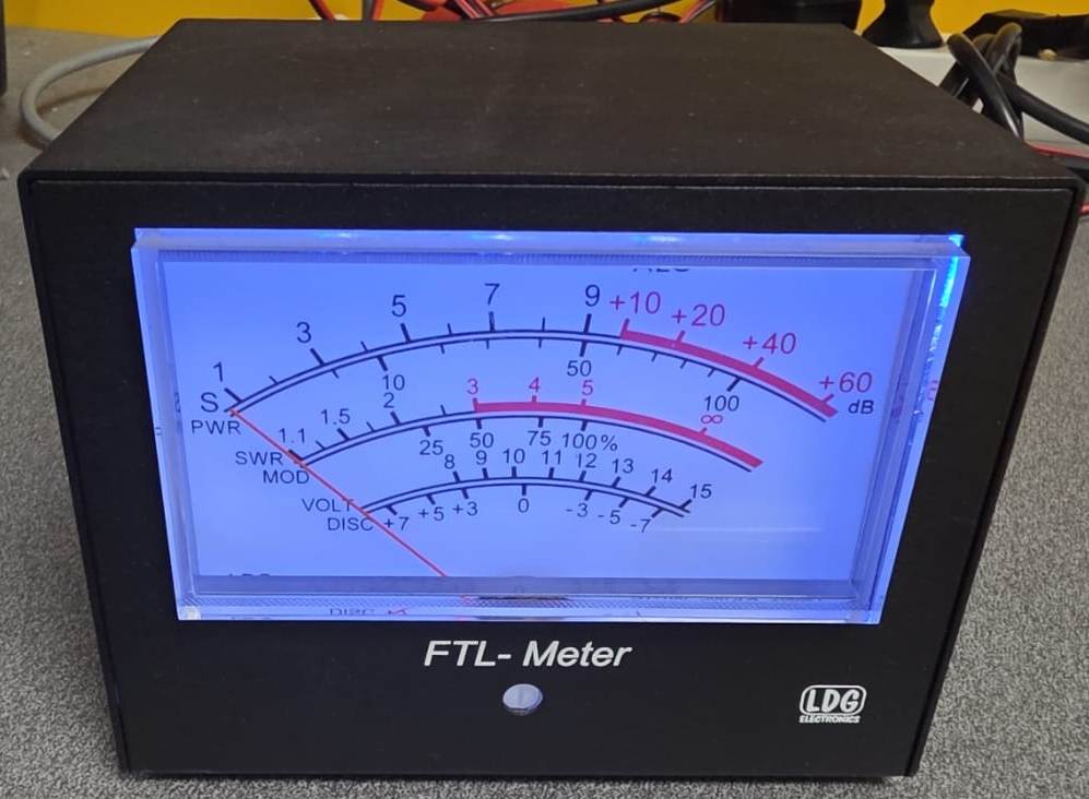 LDG FTL-METER GRANDE STRUMENTO ANALOGICO PER 857/897 - PARI AL NUOVO