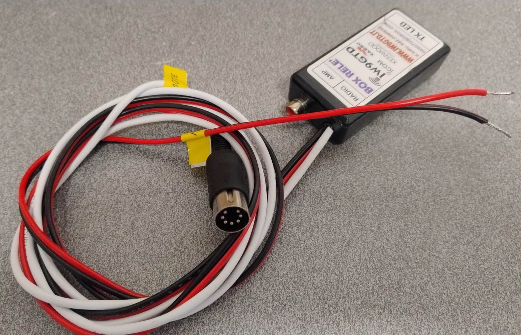 INTERFACCIA RELE' PER LINEARE APPARATI KENWOOD RELAY