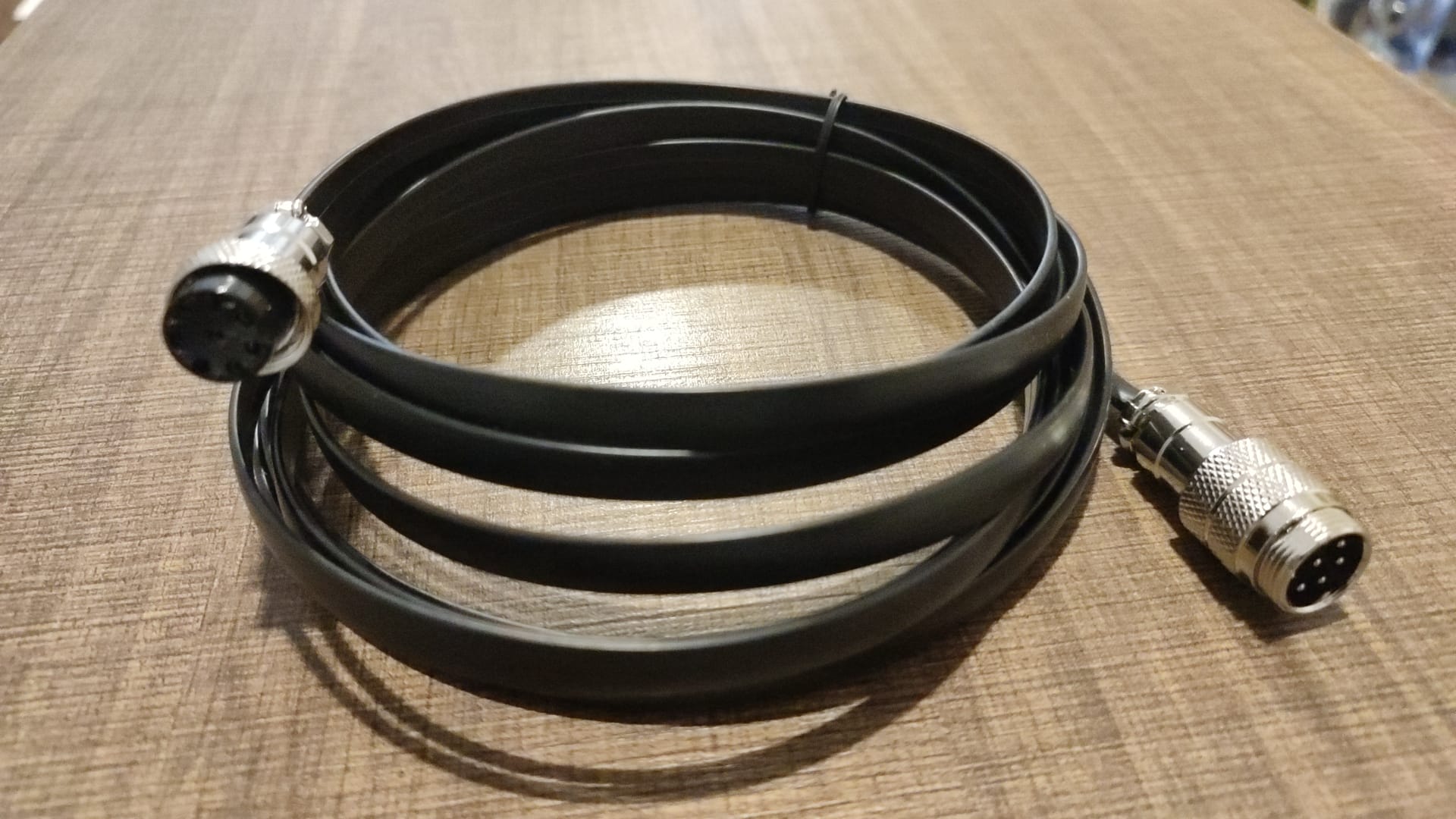 MGE 8 PIN PROLUNGA MICROPHONE CABLE PER ICOM YAESU KENWOOD 4 METRI