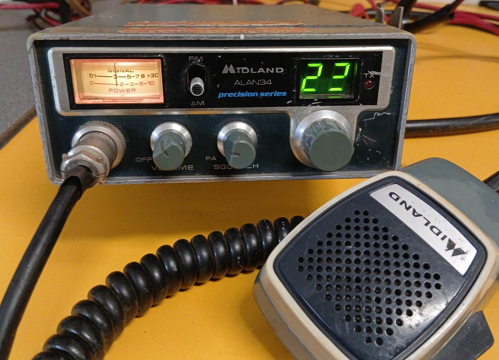 MIDLAND ALAN 34 RTX CB AM-FM 34 CH OMOLOGATO