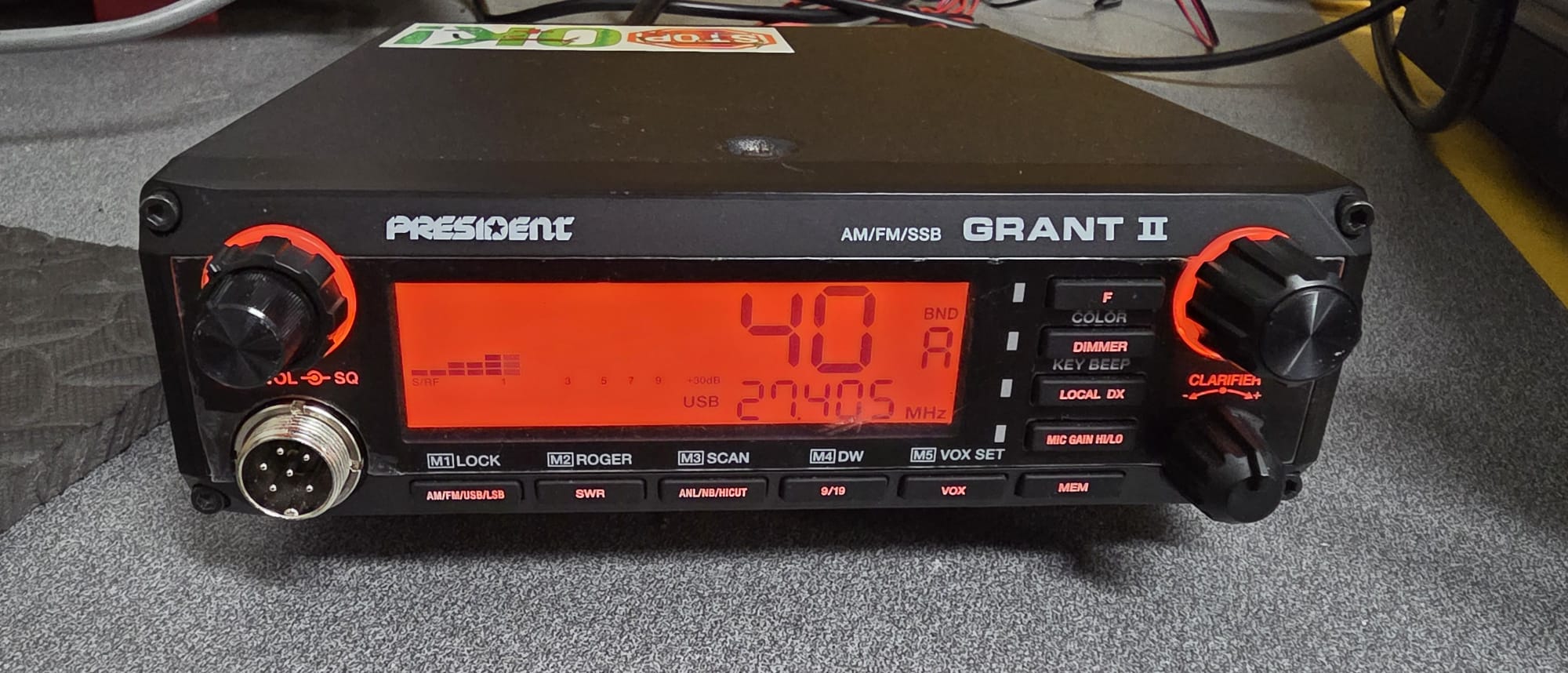 PRESIDENT GRANT II - RTX 10/12 METRI 25.565-30.105 mhz ALL MODE PERFETTO