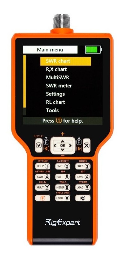 RigExpert MATCH Analizzatore di antenna BASE 0,1-70 Mhz ESPANDIBILE fino a 500 MHz