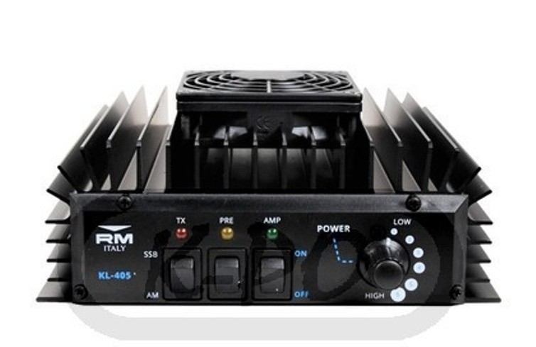 RM KL-405V AMPLIFICATORE LINEARE HF 200W SSB - 12V CON VENTOLE