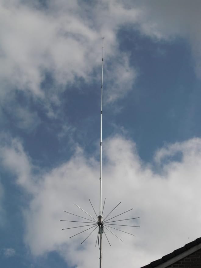 SIRIO 2016 - ANTENNA 10/11 METRI PER CB HF 5/8 ONDA 16 RADIALI