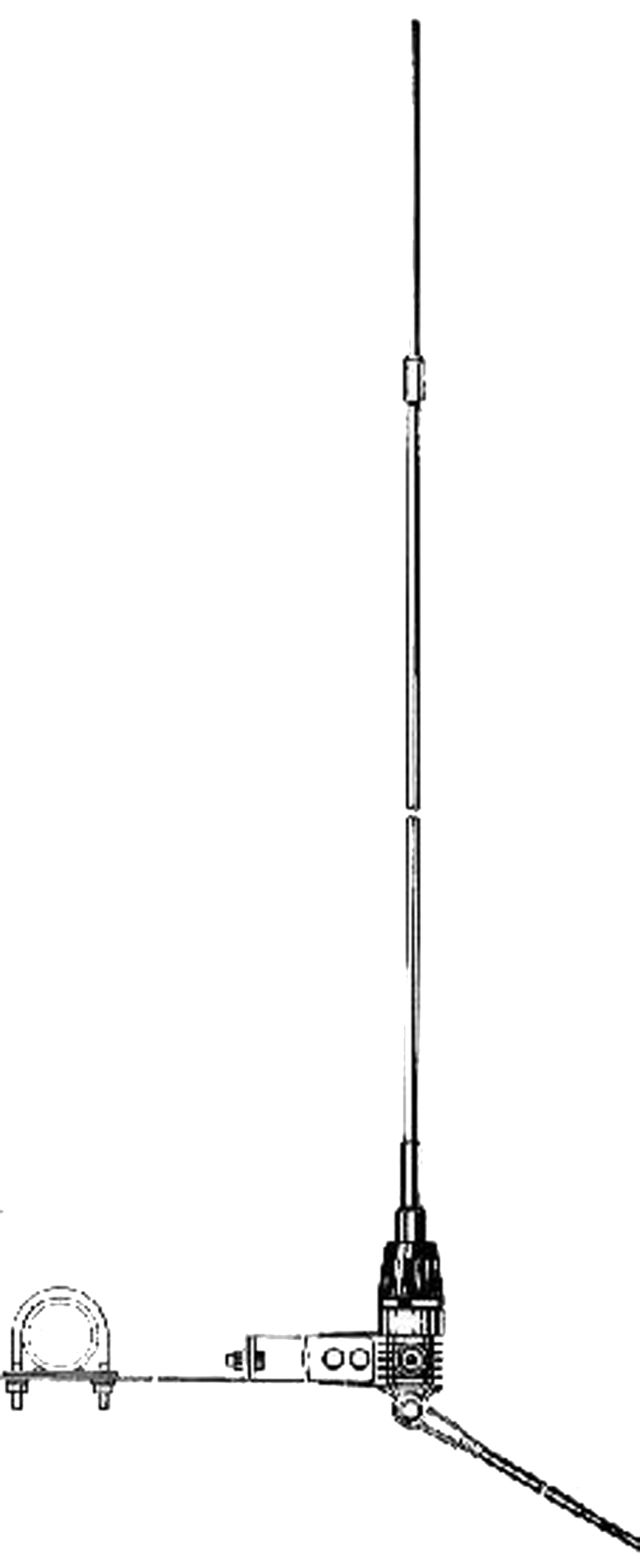 SIRIO NEW BOOMERANG 27A - ANTENNA CB 27 MHZ DA BALCONE