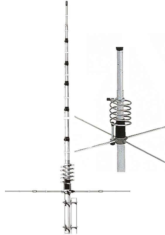 SIRIO NEW TORNADO 27 - ANTENNA 27 MHZ CB - 5/8 LUNGH. 7,2 MT