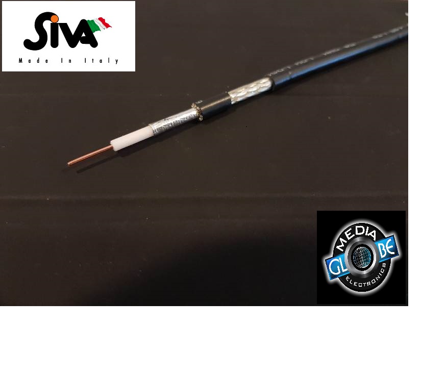 SIVA HF195 PVC GAS INJECTED - CAVO BASSA PERDITA 5MM DOPPIO SCHERMO
