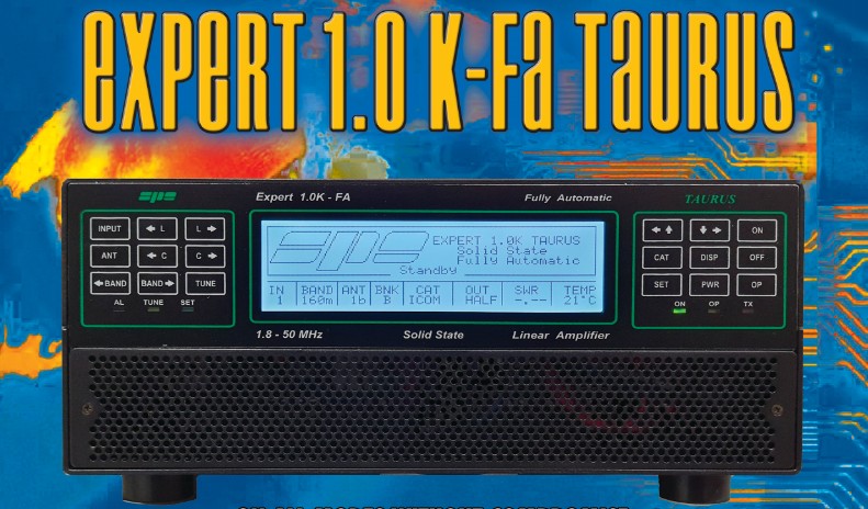 SPE 1.0K-FA TAURUS AMPLIFICATORE LINEARE HF/50 MHZ 1,0KW CON ACCORDATORE AUTOMATICO