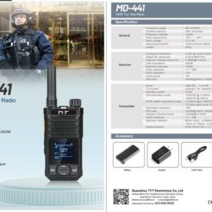 TYT MD-441 DMR 446 MHZ PROFESSIONALE DMR
