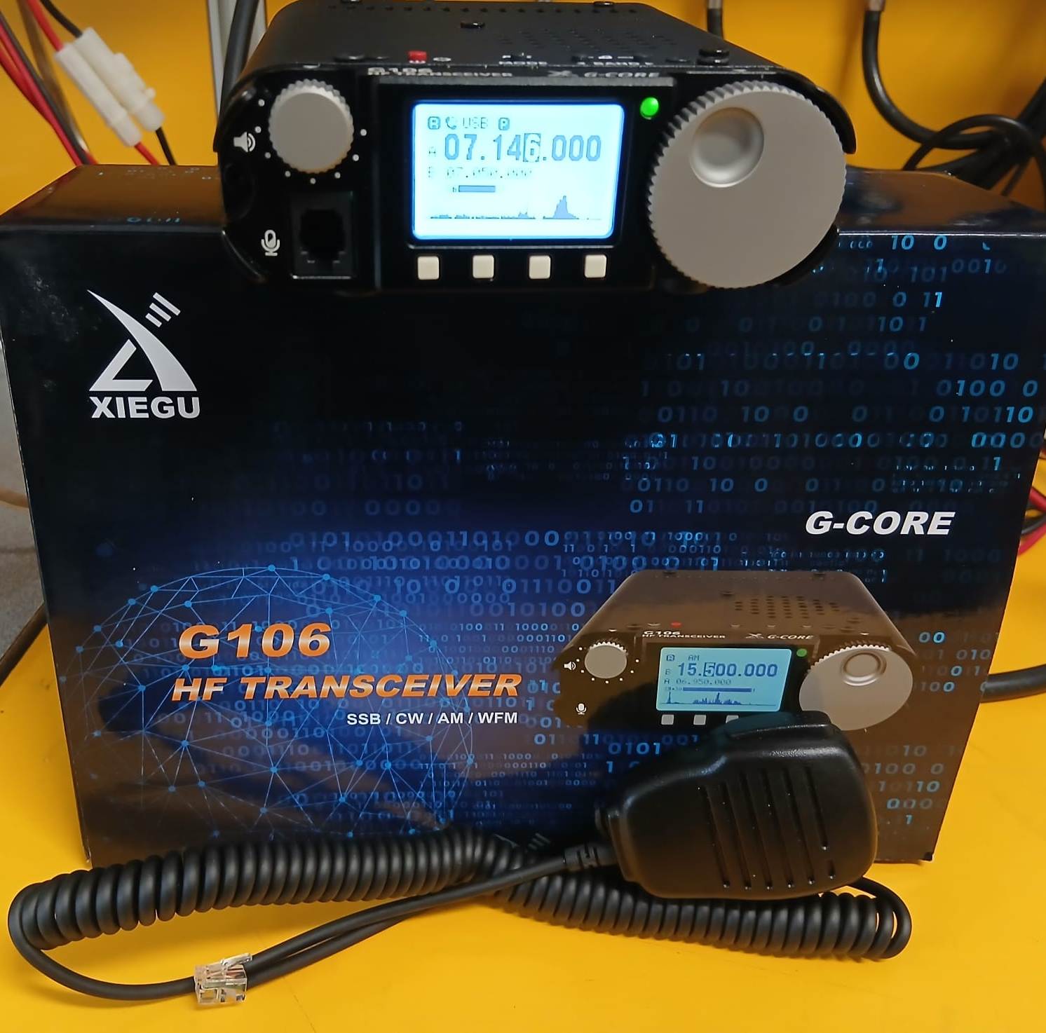 XIEGU G106 SDR - RTX HF QRP 5W, SSB CW AM WFM FT8 - PARI AL NUOVO - UNICO PROPRIETARIO