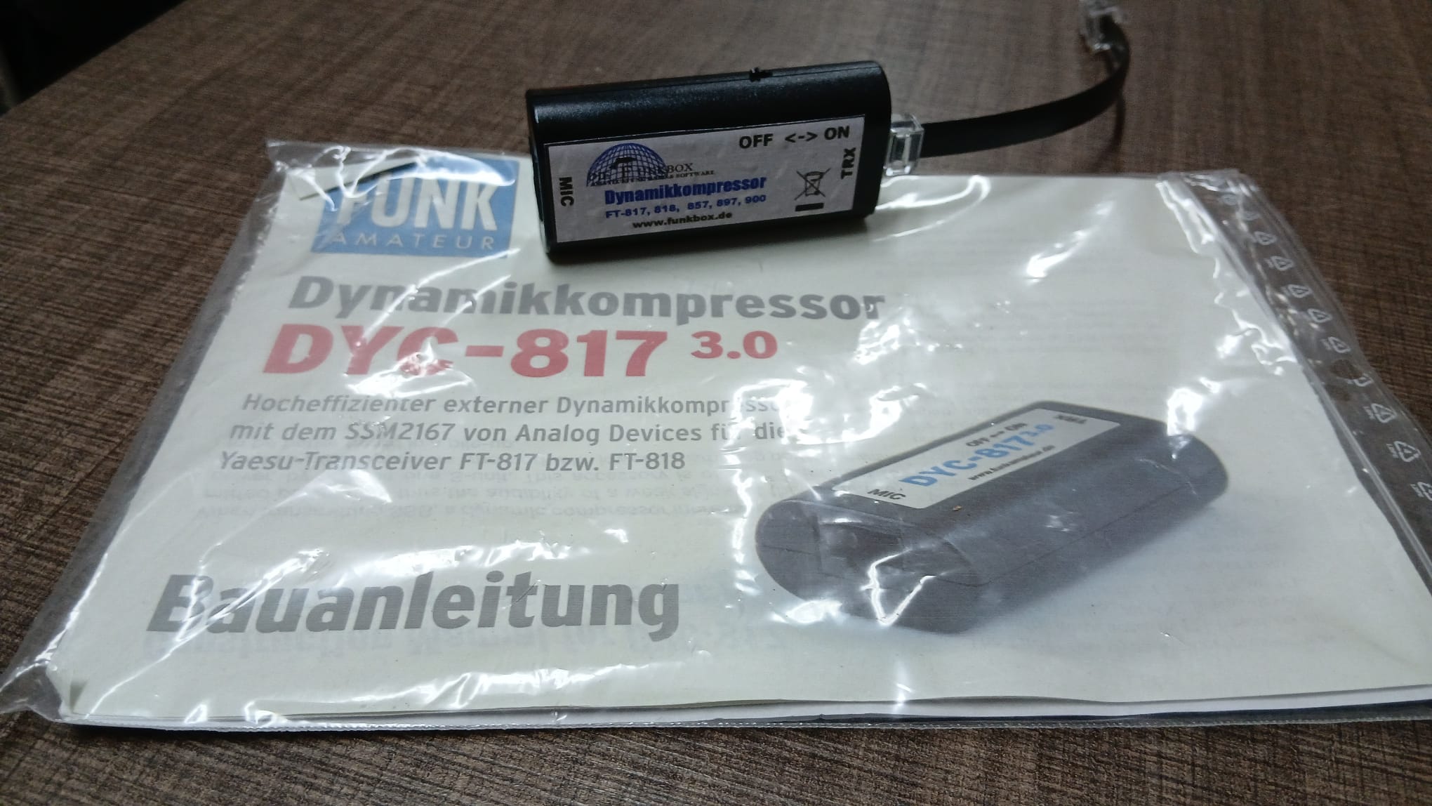 COMPRESSORE DI DINAMICA DYC-817 3,0 - PER FT817/818