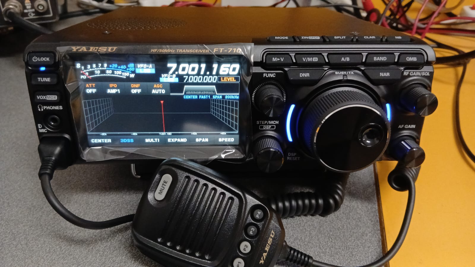 YAESU FT-710 FIELD RICETRASMETTITORE SDR HF / 50 / MHZ 100W - MAI USCITO DAL SUO IMBALLO