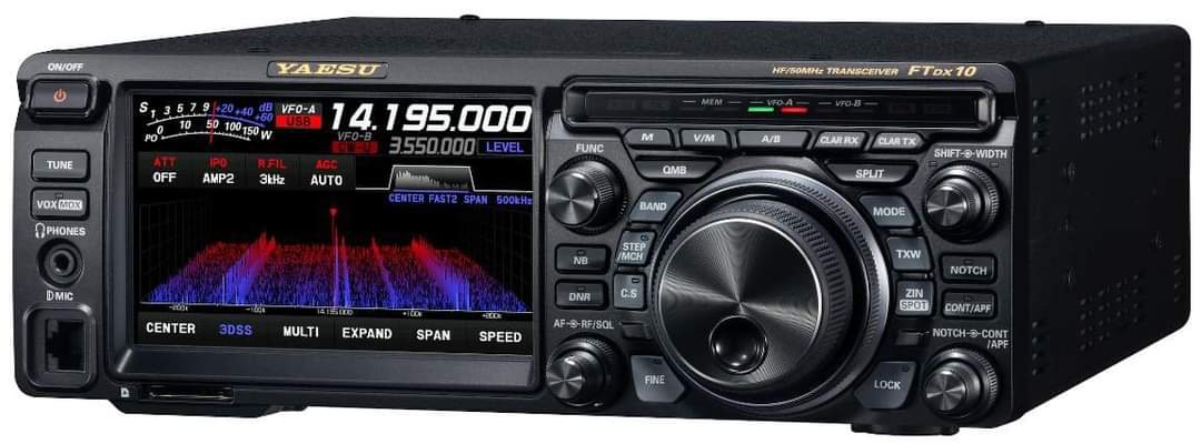 Yaesu FT-DX10 ricetrasmettitore SDR HF / 50 / 70Mhz CON AT Tuner NEW CASHBACK 2026