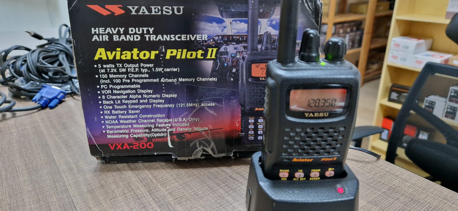 YAESU VXA-200 RICETRASMETTITORE AEREONAUTICO