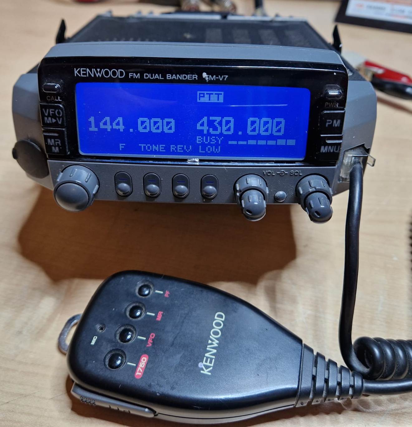 KENWOOD TM-V7E - RTX VHF UHF FULL DUPLEX - ESPANSO - LEGGI NOTE