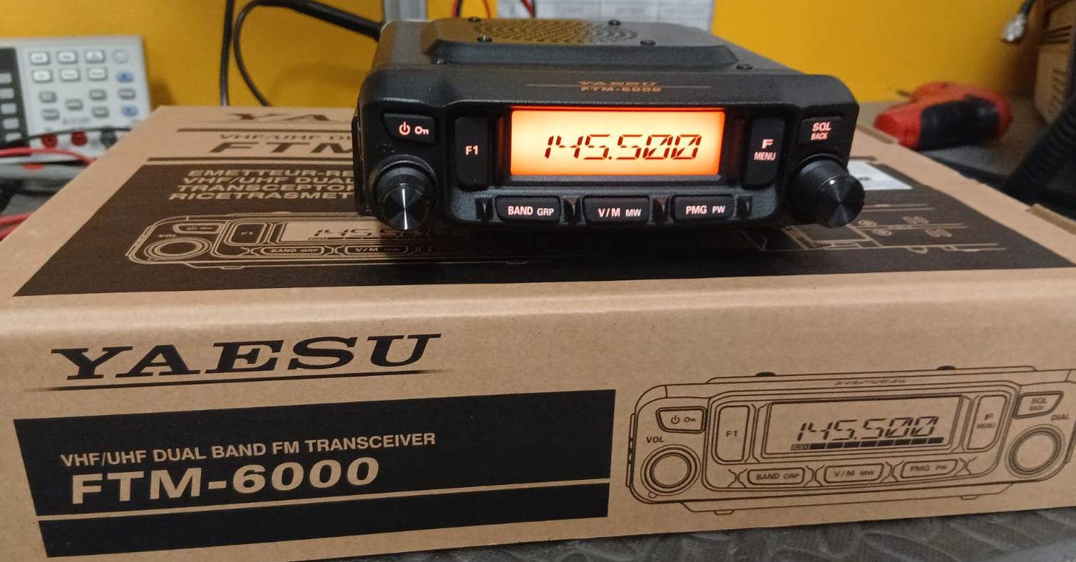 YAESU FTM-6000 RTX VEICOLARE VHF/UHF DUOBANDA - PARI AL NUOVO