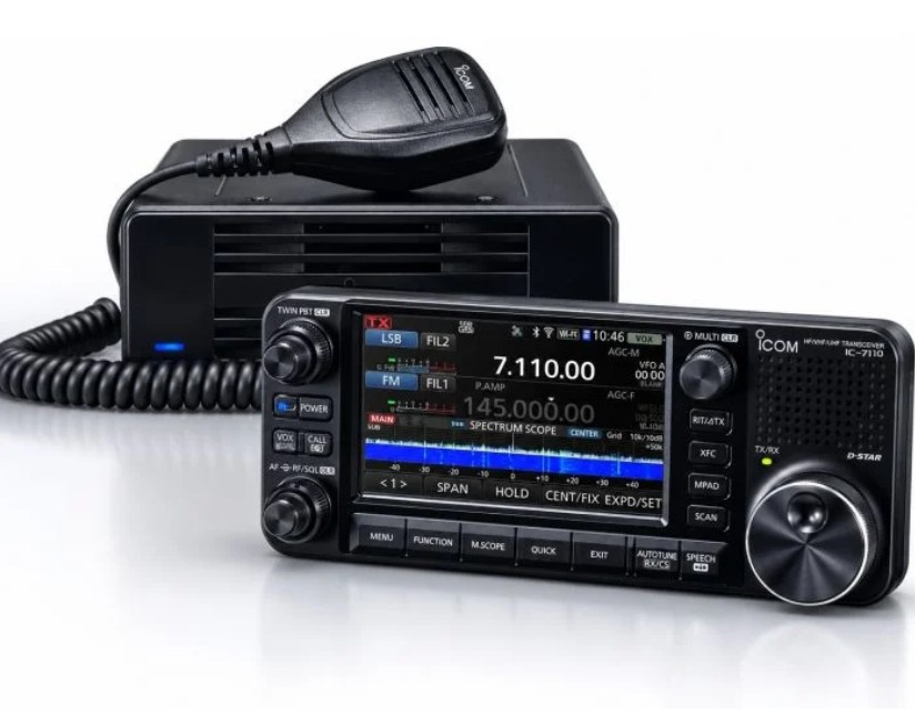 ICOM IC-7110 RTX HF/50 MHz (100 W), 144 MHz/430 MHz (50 W) D-STAR