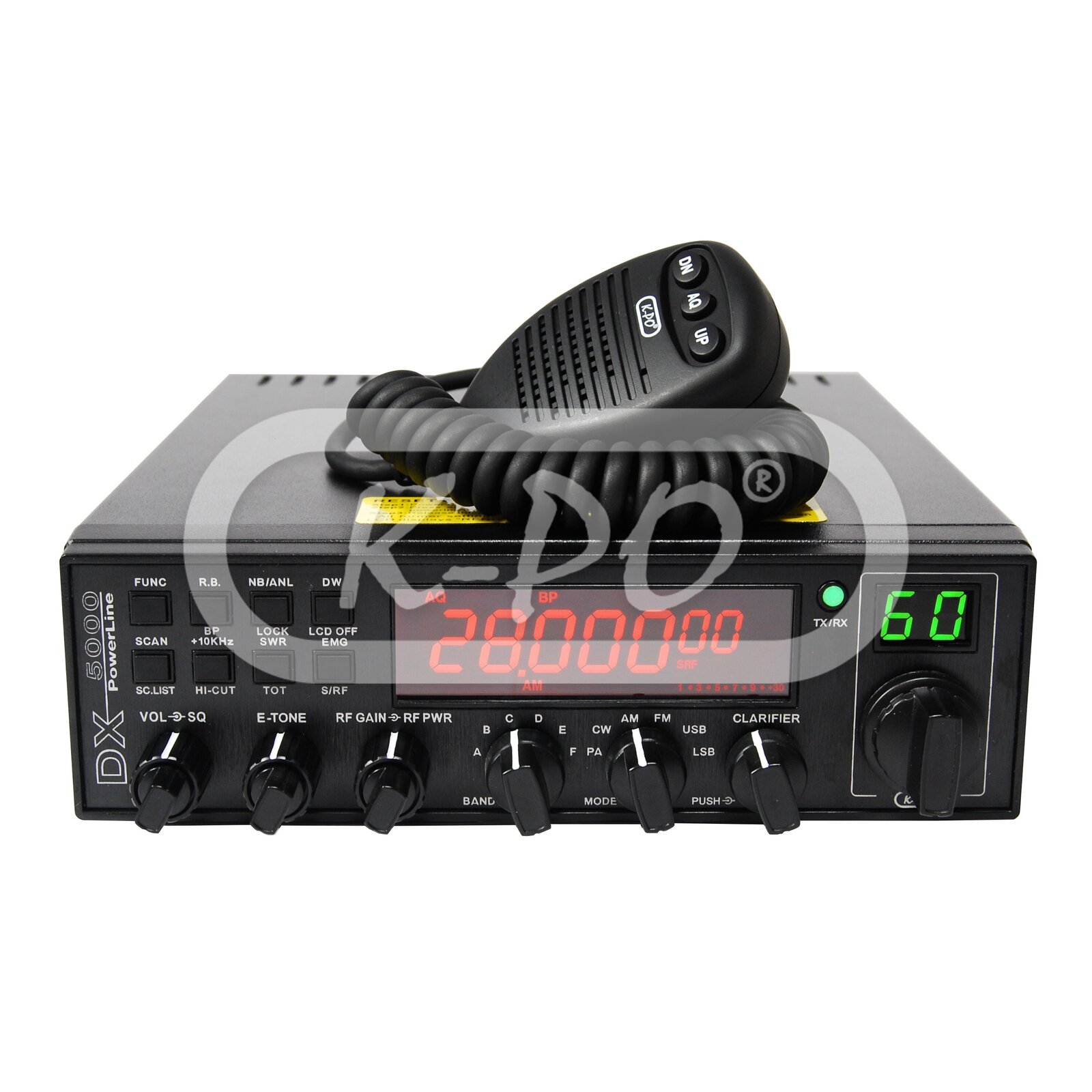 K-PO DX-5000 PLUS VFO (V.8) Ricetrasmettitore HF 28 MHz – 40W