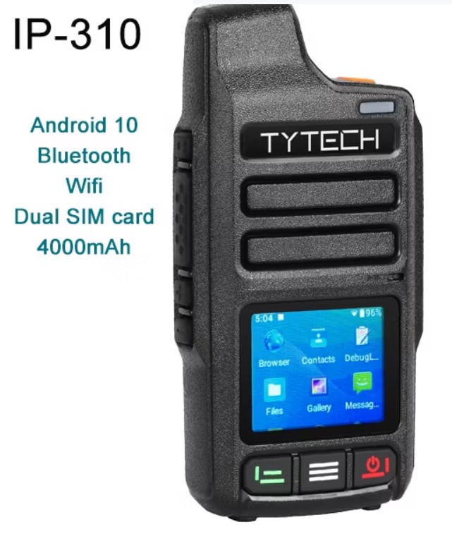 TYT IP-310 POC RADIO Long Distance Bluetooth WiFi Android Poc Radio 4G GSM LTE Network Walkie Talkie